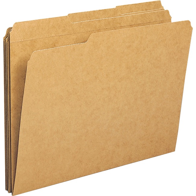 Sparco 1/3-cut Tab Heavyweight Kraft File Folders