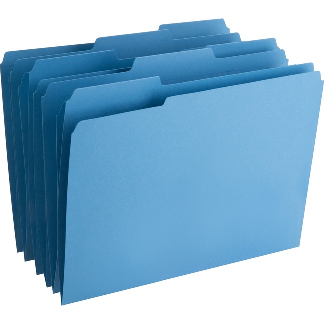 Sparco 2-ply Top Tab Letter File Folders