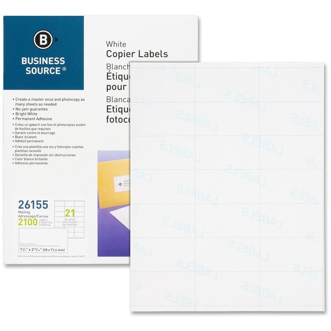 Business Source Copier Shipping Labels