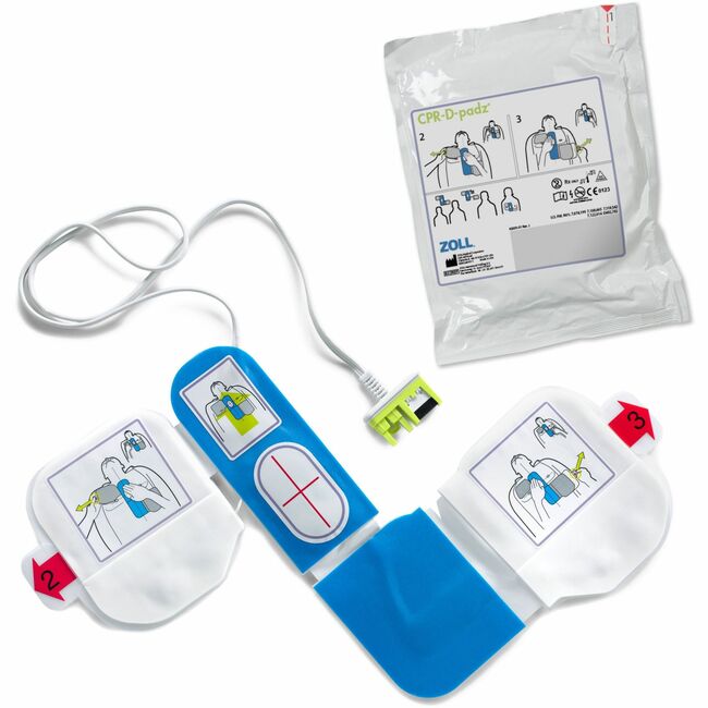 ZOLL Medical AED Plus Defib. 1-piece Electrode Pad