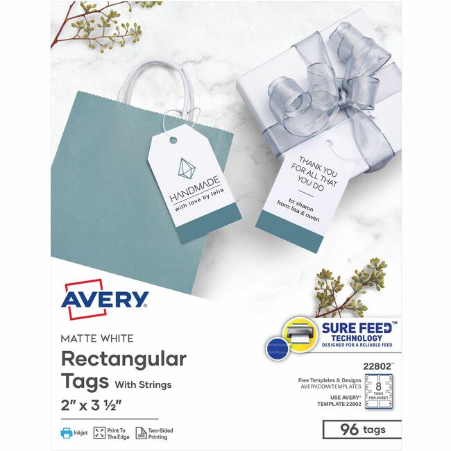 Avery® Printable Tags with Strings