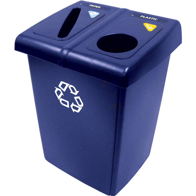 Rubbermaid Glutton 2 Stream Recycling Station