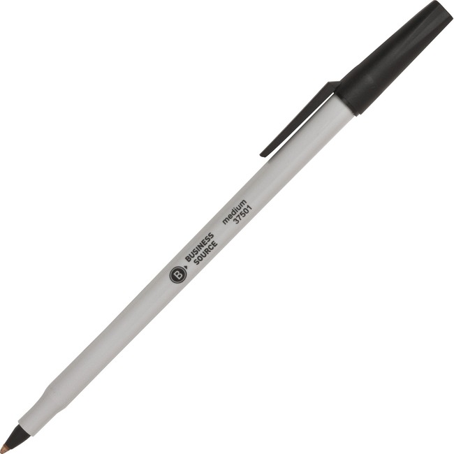 Business Source Medium Point Ballpoint Stick Pens