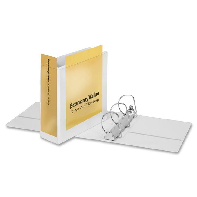 Cardinal EconomyValue ClearVue Slant-D Ring Binder