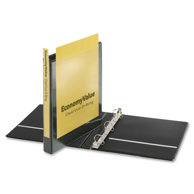 Cardinal EconomyValue ClearVue Slant-D Ring Binder