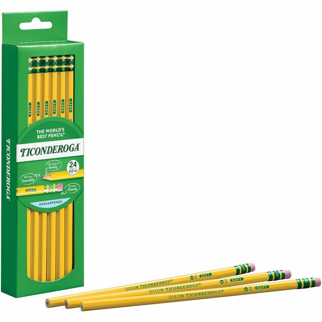 Ticonderoga No. 2 pencils