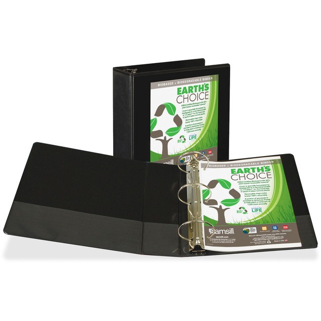 Samsill Earth's Choice Round Ring View Binders