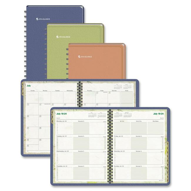 At-A-Glance Life Links Design Weekly/Montly Appointment Book