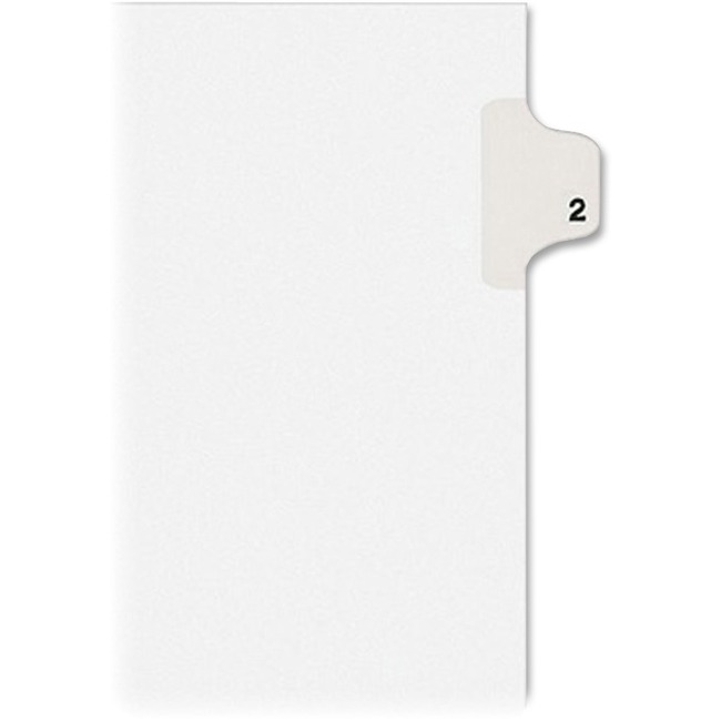 Kleer-Fax Numeric Laminated Tab Index Dividers