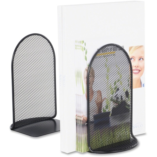 Onyx it! Safco Onyx Mesh Book Ends