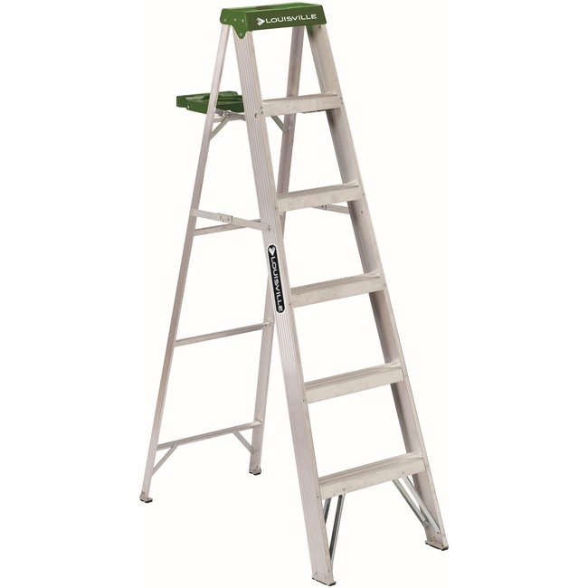 Louisville 6' Aluminum Standard Step Ladder