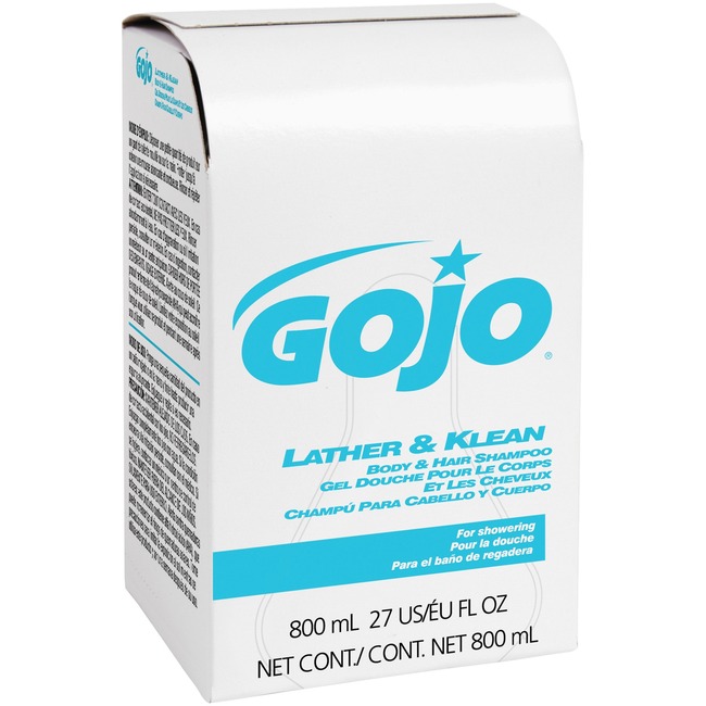 Gojo 800ml Refill Lather Klean Body/Hair Shampoo