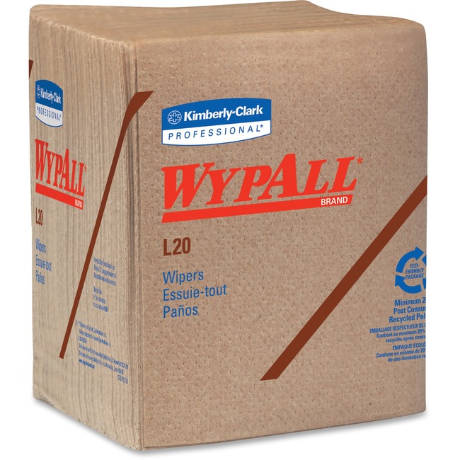 Wypall L20 Natural Kraft Wipers