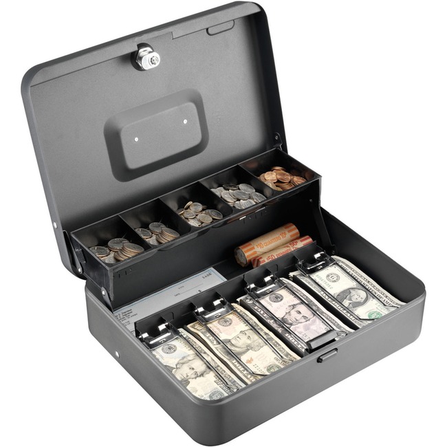 Steelmaster Tiered Tray Cash Box