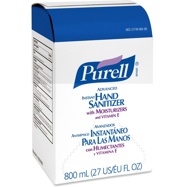 PURELL® 800 mL Bag-in-box Disp Hand Sanitizer Refill