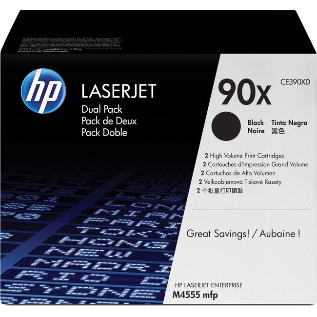 HP 90X Original Toner Cartridge - Dual Pack