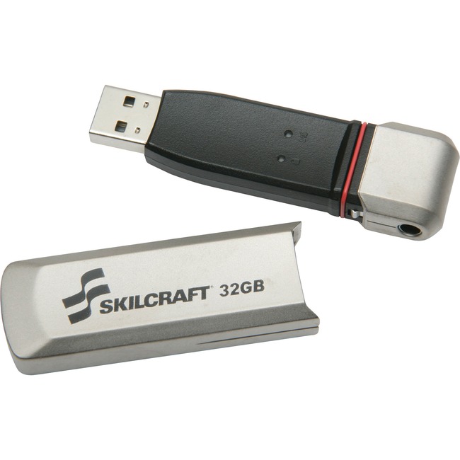 SKILCRAFT 10-key PIN-pad USB Flash Drive