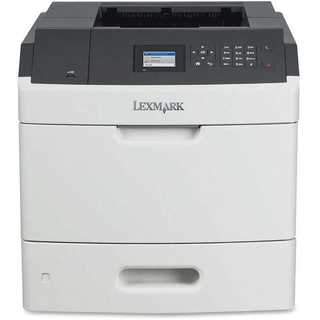 Lexmark MS810DN Laser Printer - Monochrome - 1200 x 1200 dpi Print - Plain Paper Print - Desktop
