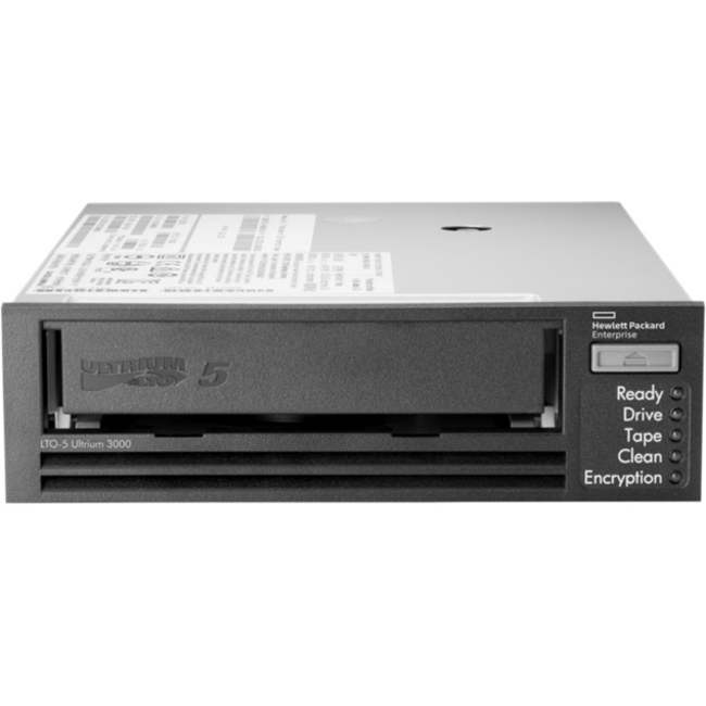 HPE LTO-5 Ultrium 3000 SAS Internal Tape Drive - LTO-5 - 1.50 TB (Native)/3 TB (Compressed