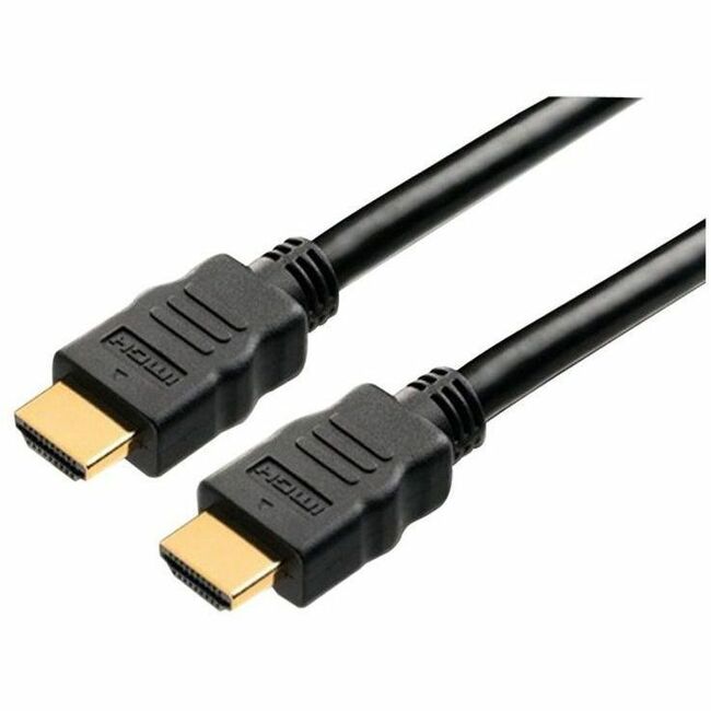 4XEM 10ft High-Speed HDMI Cable with Ethernet, 4K@30Hz, HDMI 1.4, Black