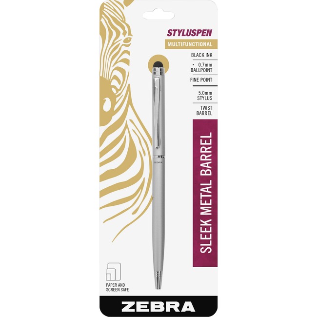 Zebra Pen Stylus Twist Ballpoint Pen Combo