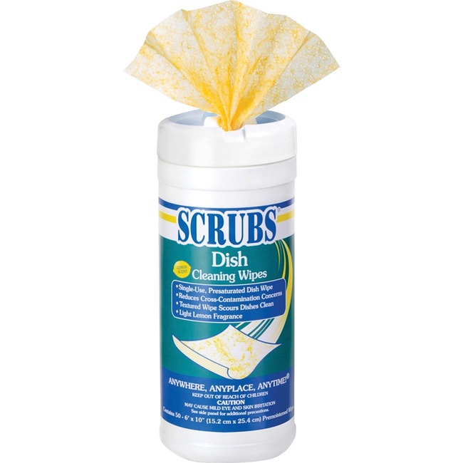 SCRUBS Dish Cleaning Wipes