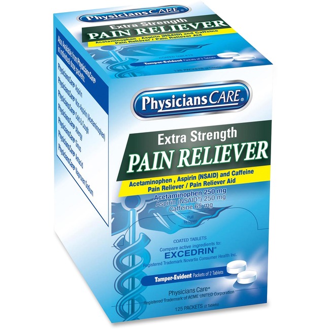 PhysiciansCare Extra Strength Pain Reliever Tablets