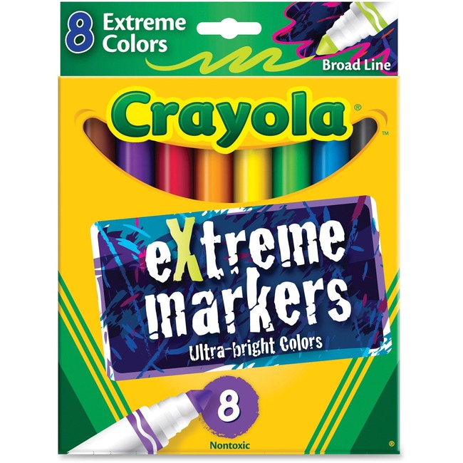 Crayola Ultra Bright eXtreme Markers