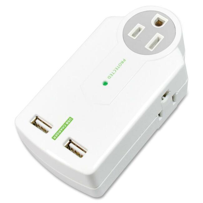 Compucessory 3-Outlet Wall Tap Surge Protector