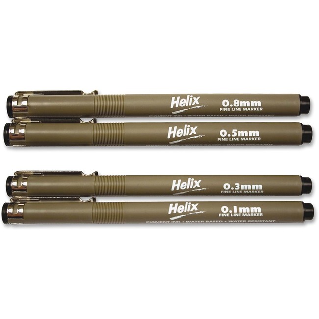 Helix Disposable Technical Drawing Pens