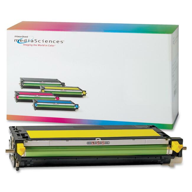 Media Sciences Remanufactured Toner Cartridge - Alternative for Dell (330-1196, 593-10291)