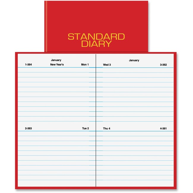 At-A-Glance Standard Diary Recycled Daily Reminder