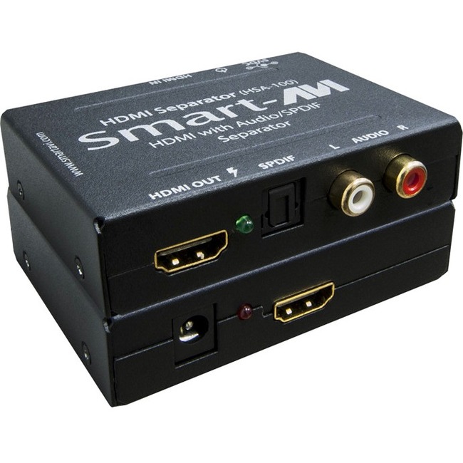 HDMI TO HDMI AND STEREO AUDIO/SPDIF CONVERTER. INCLUDES:HSA-100 (PS5VDC2A)