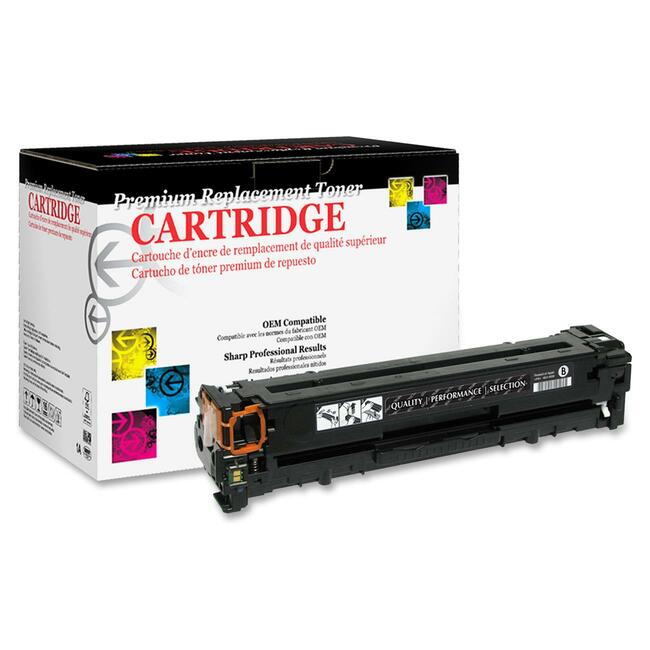West Point Remanufactured Toner Cartridge - Alternative for HP 125A (CB540A)