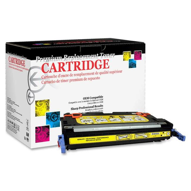 West Point Remanufactured Toner Cartridge - Alternative for HP 503A (Q7582A)