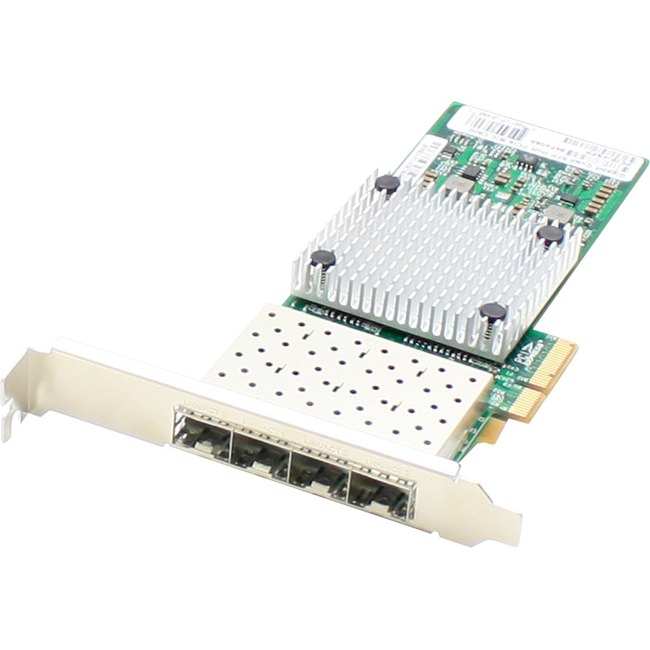 ADDON 1GBS QUAD OPEN SFP PORT PCIE X4 NETWORK INTERFACE CARD