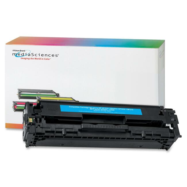 Media Sciences Toner Cartridge - Alternative for HP (128A)