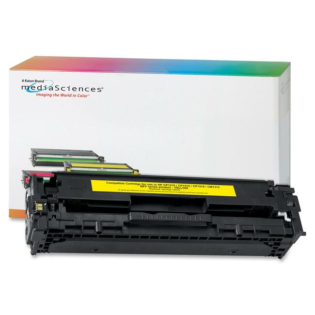 Media Sciences Toner Cartridge - Alternative for HP (128A)