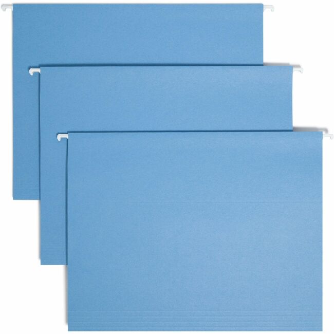 Smead Colored Hanging Folders with 1/3-Cut tabs