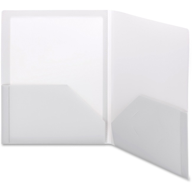 Smead Frame View Poly Two-Pocket Folders