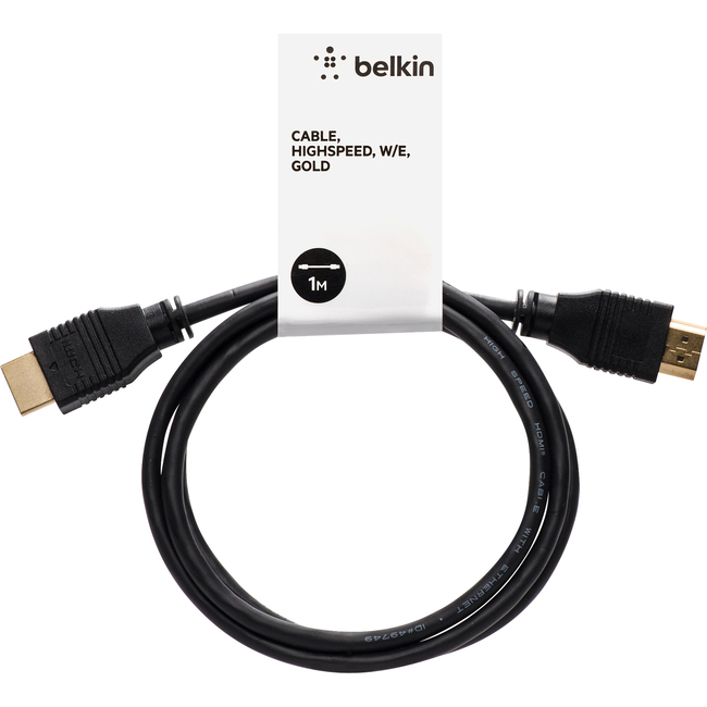 2 M Gold Plated Belkin HDMI A/V Cable for Audio/Video Device HDMI Digital Audio/Video 