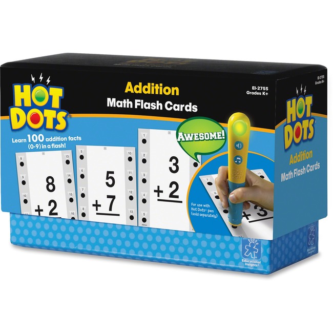 Hot Dots Hot Dots Addtn Facts Flash Cards