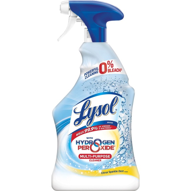 Lysol® with Hydrogen Peroxide Multi-Purpose Cleaner - Citrus Sparkle Zest - 22 oz.