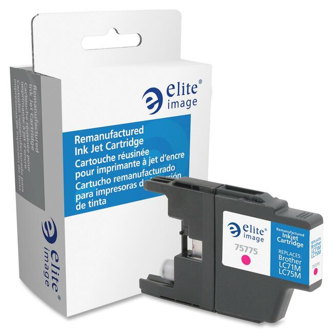 Elite Image Remanufactured Ink Cartridge - Alternative for Brother (LC75M)