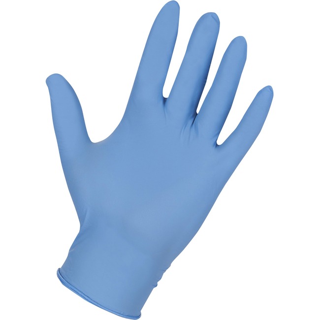 Genuine Joe PF 5 mil Industrial Nitrile Gloves