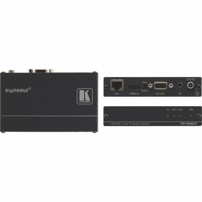 Kramer HDMI, Bidirectional RS?232 & IR over HDBaseT Twisted Pair Transmitter
