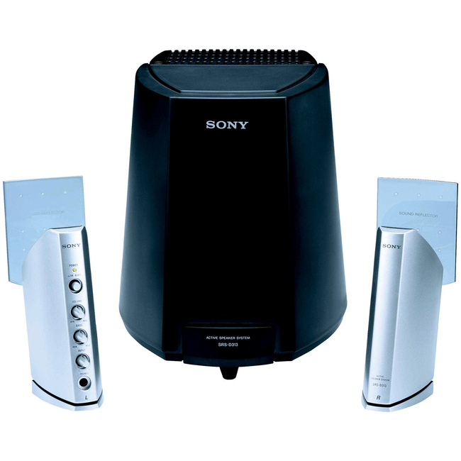 sony active speaker system