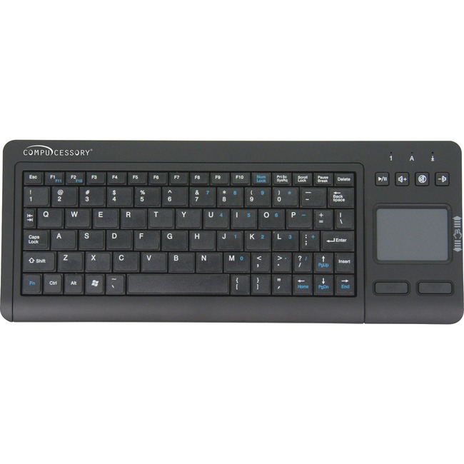Compucessory Touch Pad Wireless Keyboard