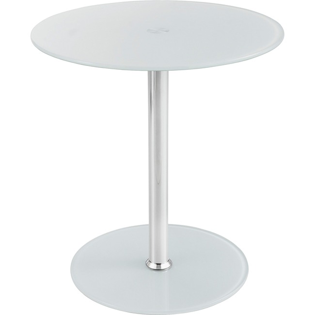 Safco Tempered-glass Accent Table