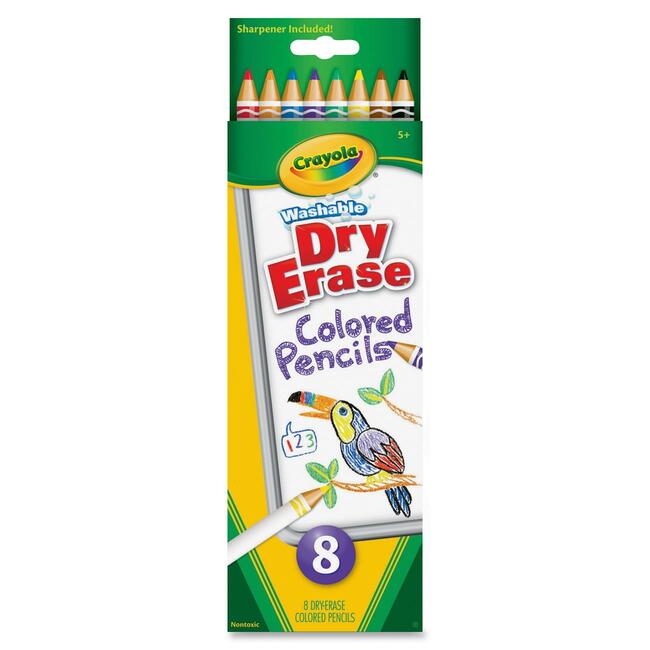 Crayola Washable Dry-erase Colored Pencils